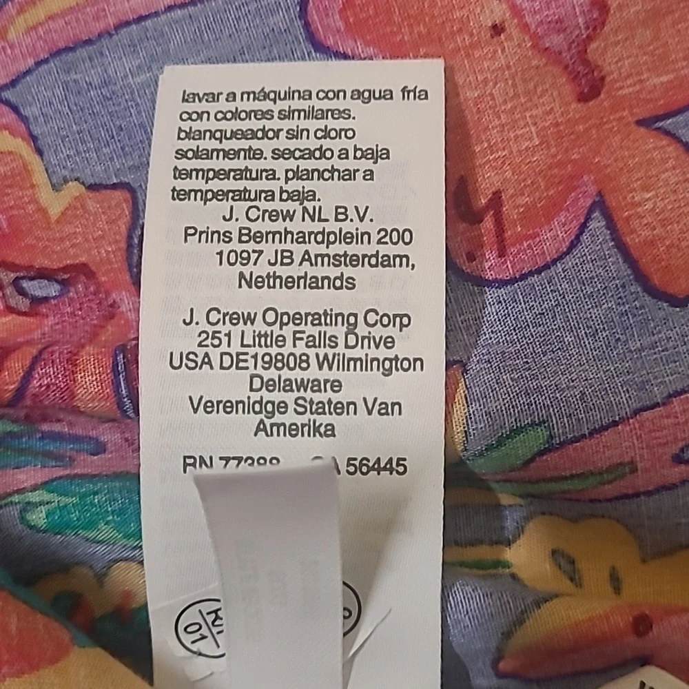 J. Crew Blue Floral‎ Camisole for women NEW.